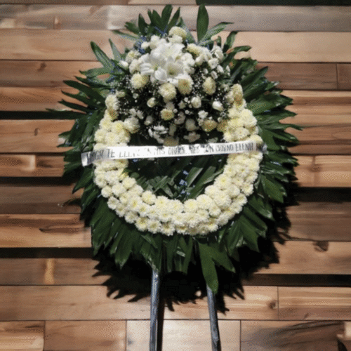 Corona varias flores