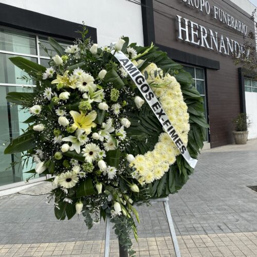 Corona copete lateral