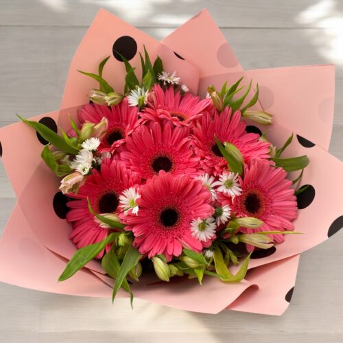 Bouquet de bellas gerberas