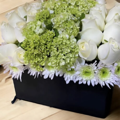 Arreglo de hortensias