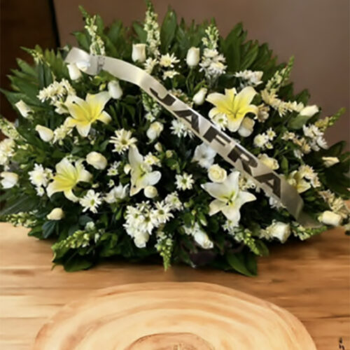 Arreglo largo tipo jardinera