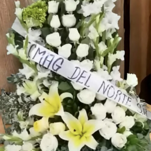 Arreglo lateral blanco